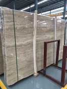 Imported silver travertine big slab